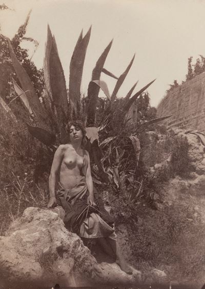 Senza titolo (Giovane siciliano), carta salata albuminata