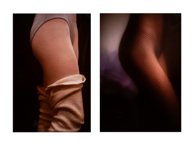 Il profumo della danza: Renata e Barbara, Due stampe cibachrome vintage