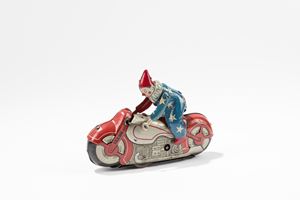 Moto con pagliaccio