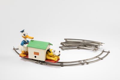 Set Treno con Paperino e Pluto