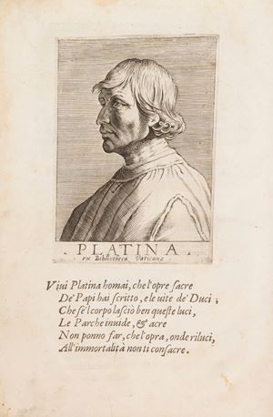 Historia di Battista Platina....delle Vite de i Sommi Pontefici