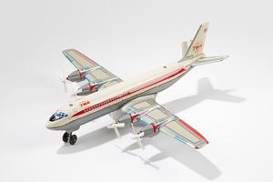 Airplane TWA Boeing 707 Superjet