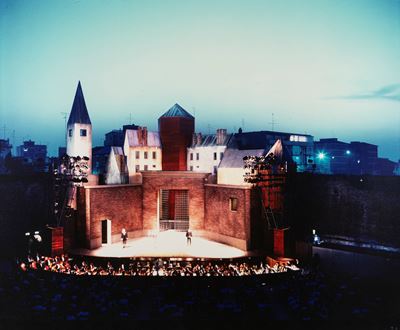 Ravenna, dalla serie 'Paesaggio Italiano', Stampa cibachrome opaca vintage, 1987
