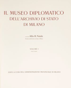 The Diplomatic Museum of the State Archives of Milan