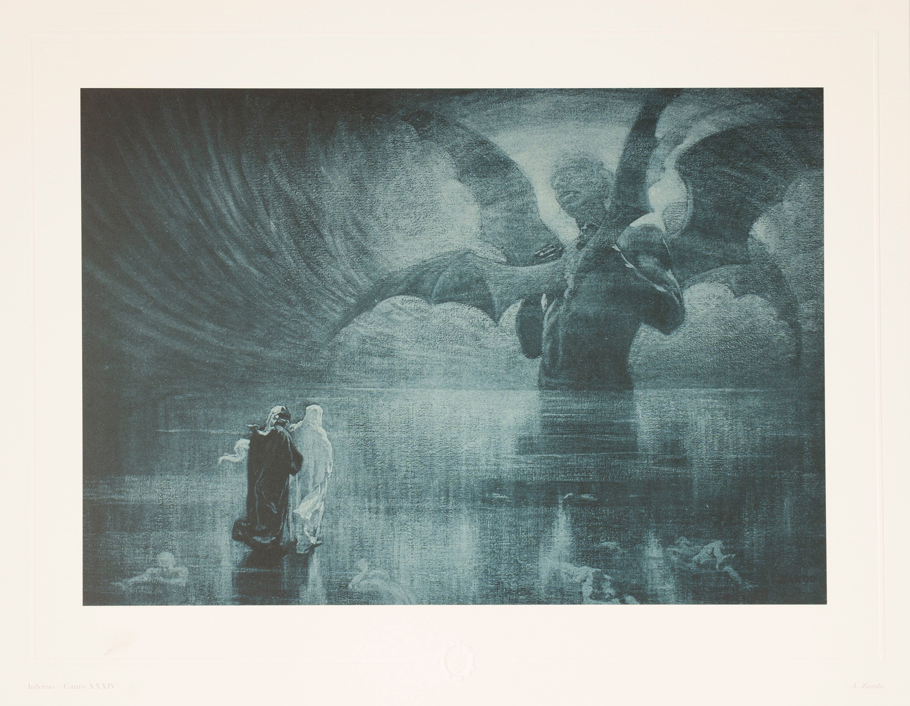 Dante Alighieri - La Divina Commedia - Ristampa illustrata del 2002
