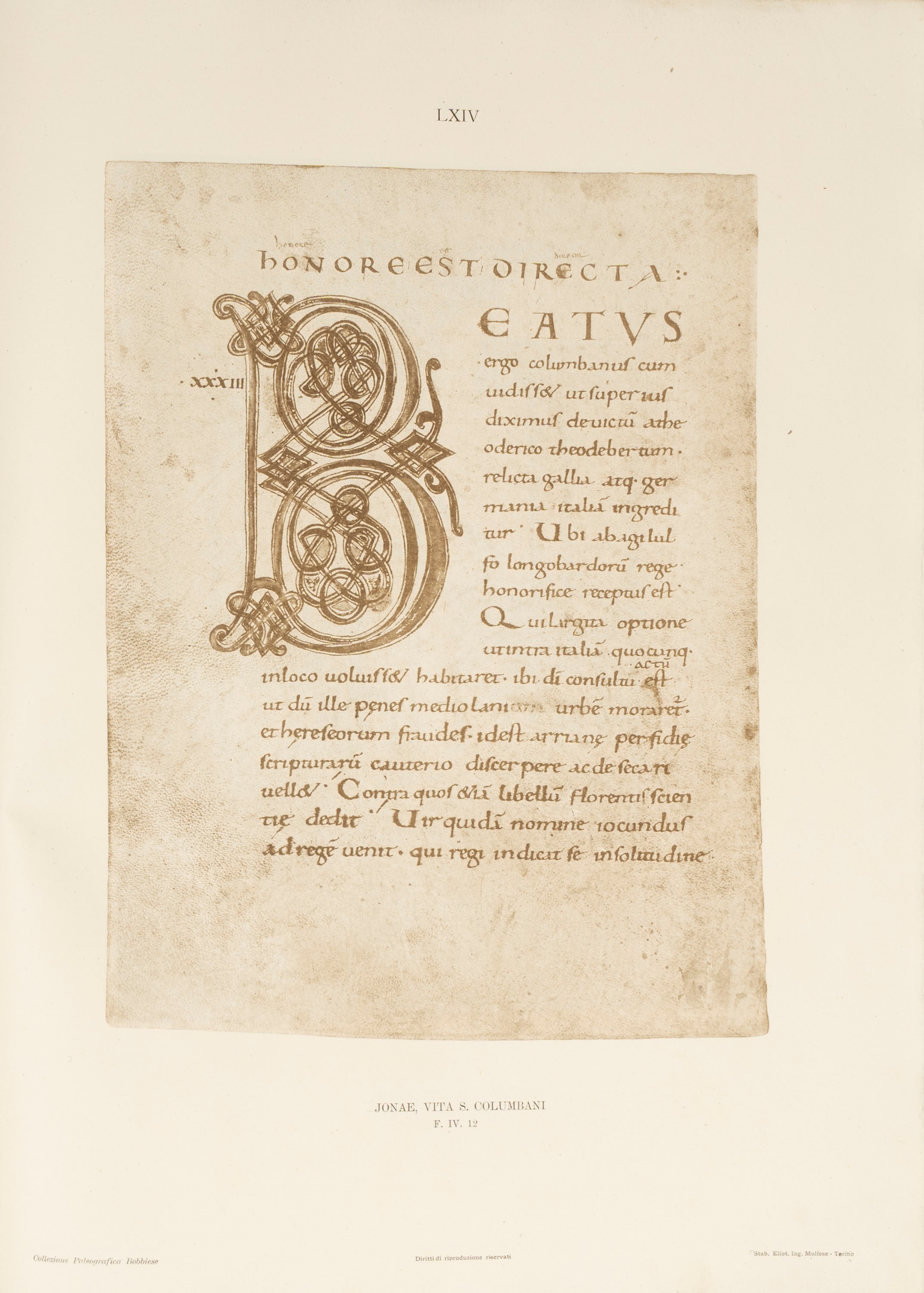 Carlo Cipolla, Codici bobbiesi della Biblioteca Nazionale Universitaria di Torino - Edizione Limi...