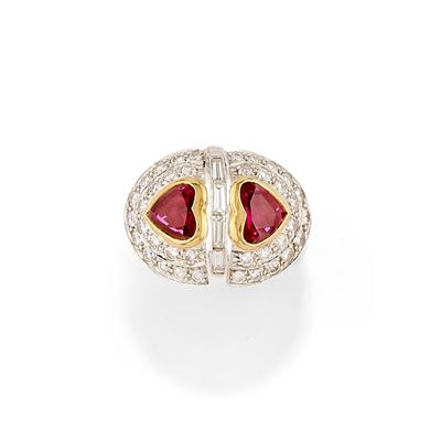 Anello con Rubini