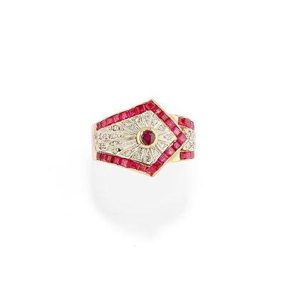 Anello con Rubini