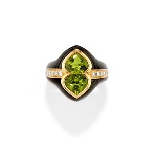 Peridot ring