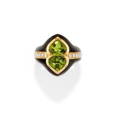 Anello con Peridoti