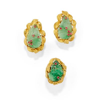 Demi Parure con Giadeite