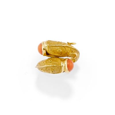 Anello con Corallo
