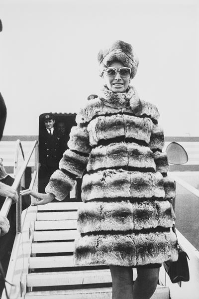 Sophia Loren, Fiumicino