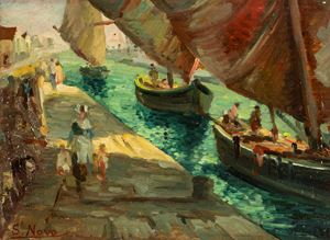 Novo Stefano - At the port