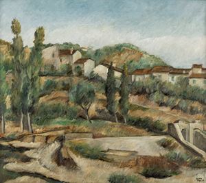 Pucci Silvio - Tuscan landscape