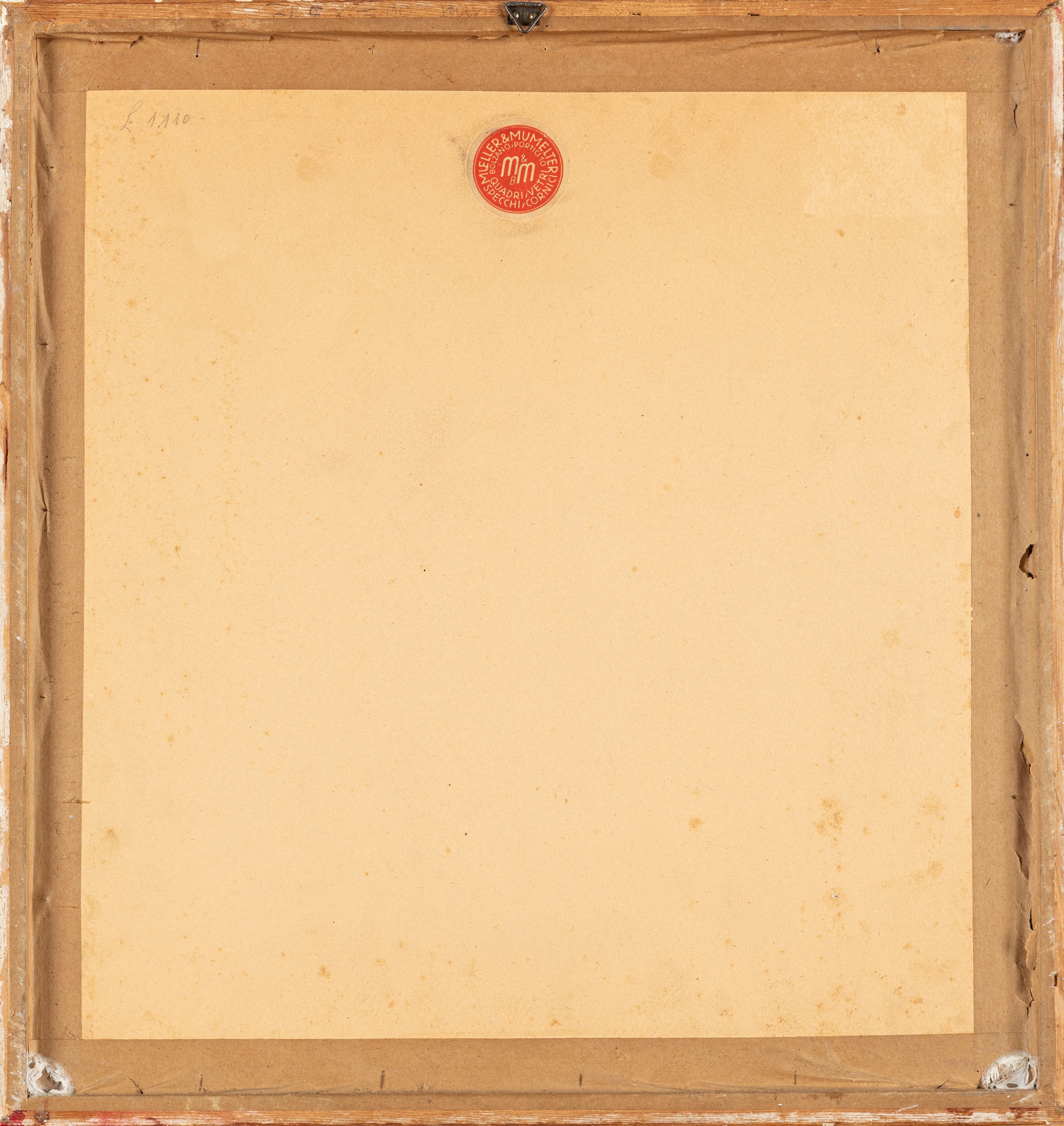 Max Sparer - Latemar, xilografia