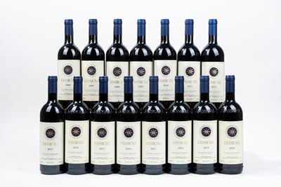 Verticale Sassicaia 2006–2020 (15 Bt)