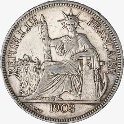 Piastre de Commerce 1903