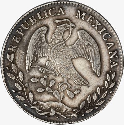 Messico, 8 Reales, 1882, Argento