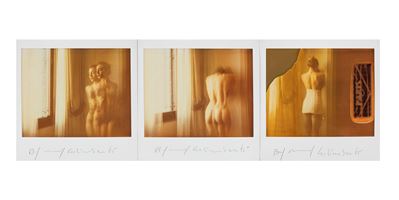 Tre nudi Stella di Plastica, tre polaroid, 2015