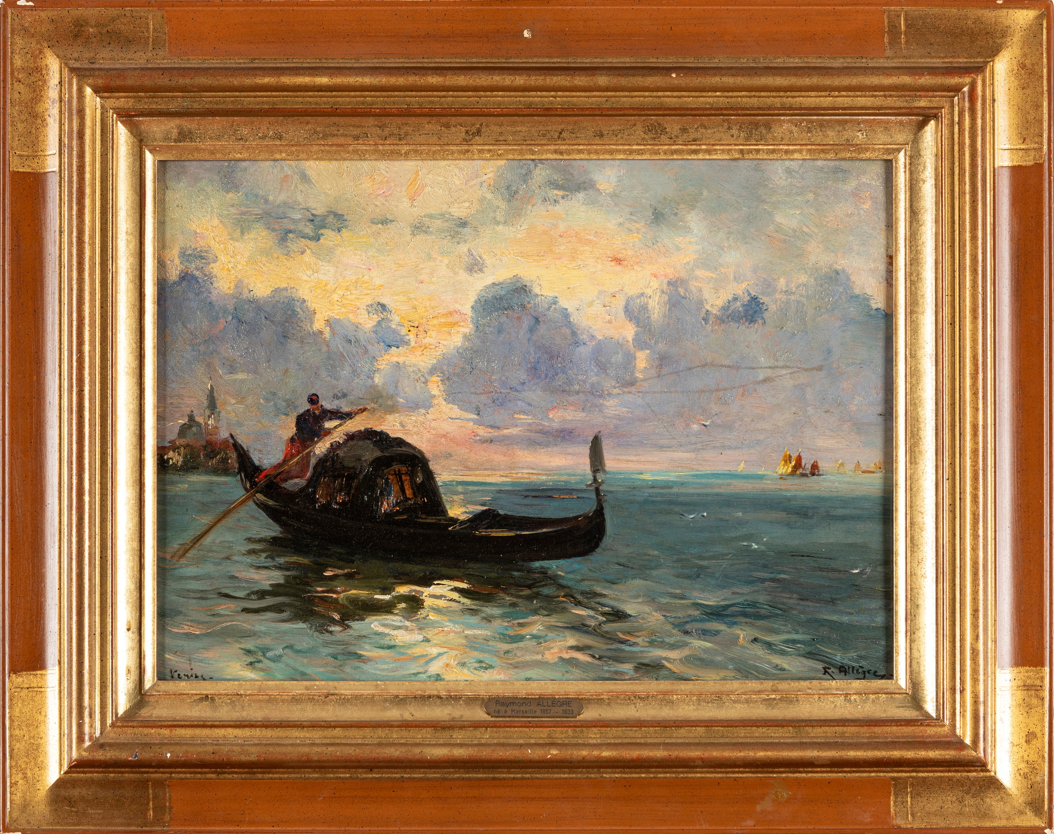 Raymond Allegre - Gondola a Venezia