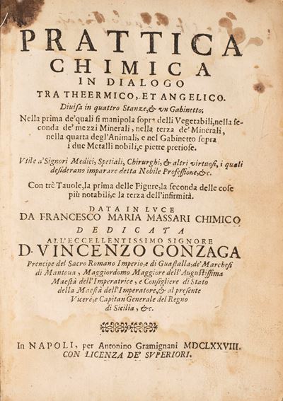 Prattica chimica in dialogo tra Theermico ed Angelico, 1678