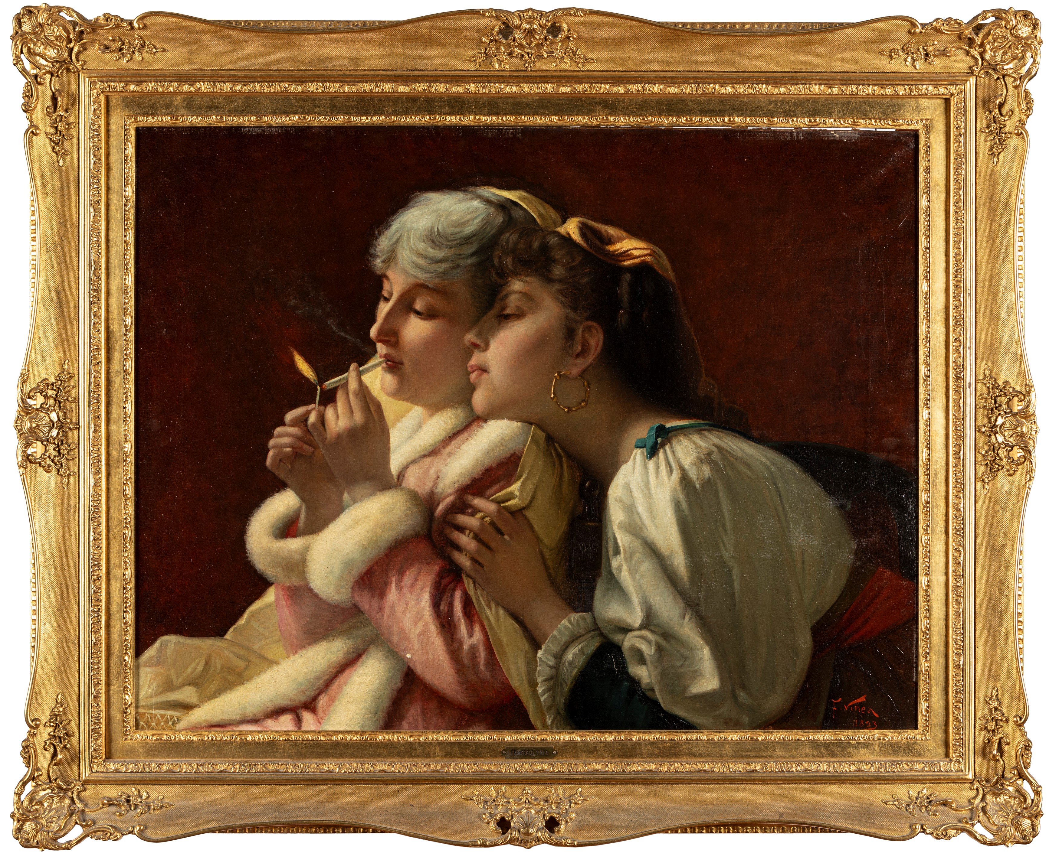 Francesco Vinea - Le Fumatrici