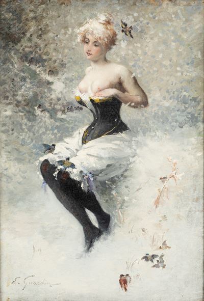Sans-souci, olio su tela