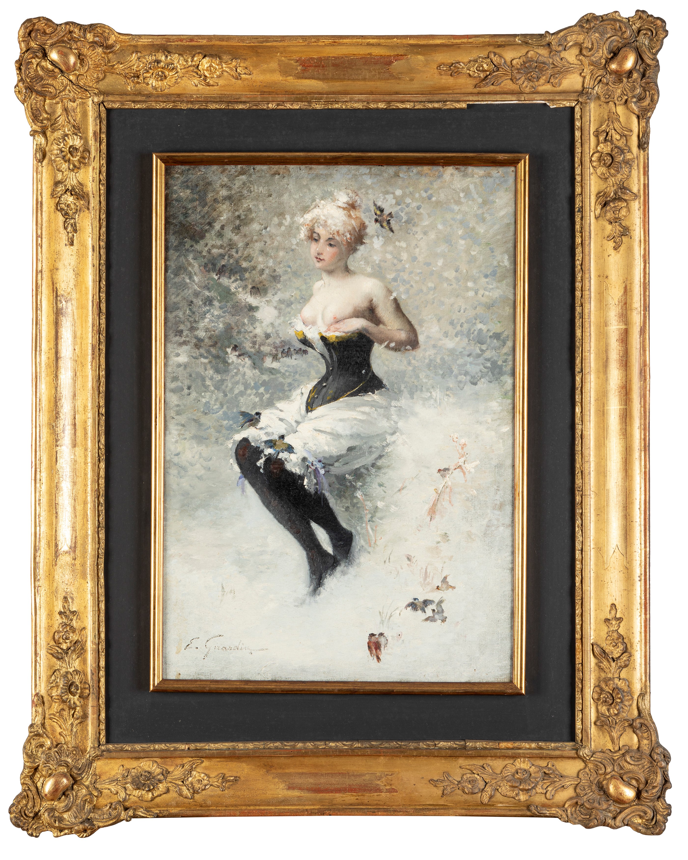 Eugene Girardin - Sans-souci, olio su tela