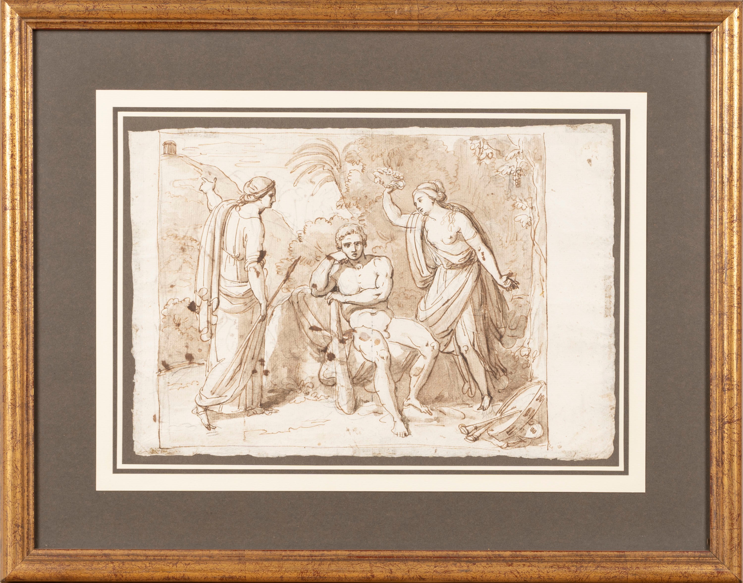 Ercole al bivio (recto) e Madonna con Bambino (verso)