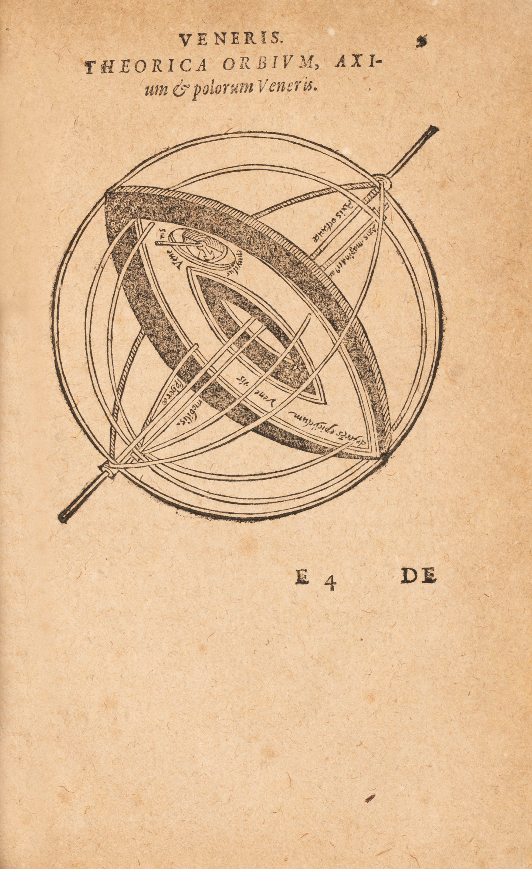Georg (Von) Peurbach - Theoricae novae planetarum 1581 Georg (Von) Peurbach - Theoricae novae planetarum 1581