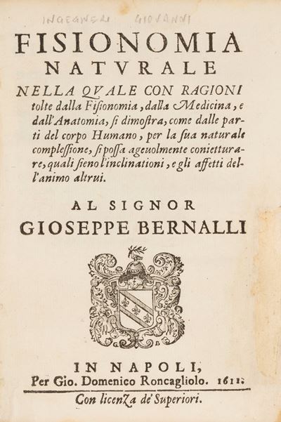 Fisionomia naturale: trattato di fisiognomica