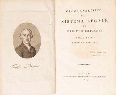 Esame analitico del sistema legale, Seconda edizione