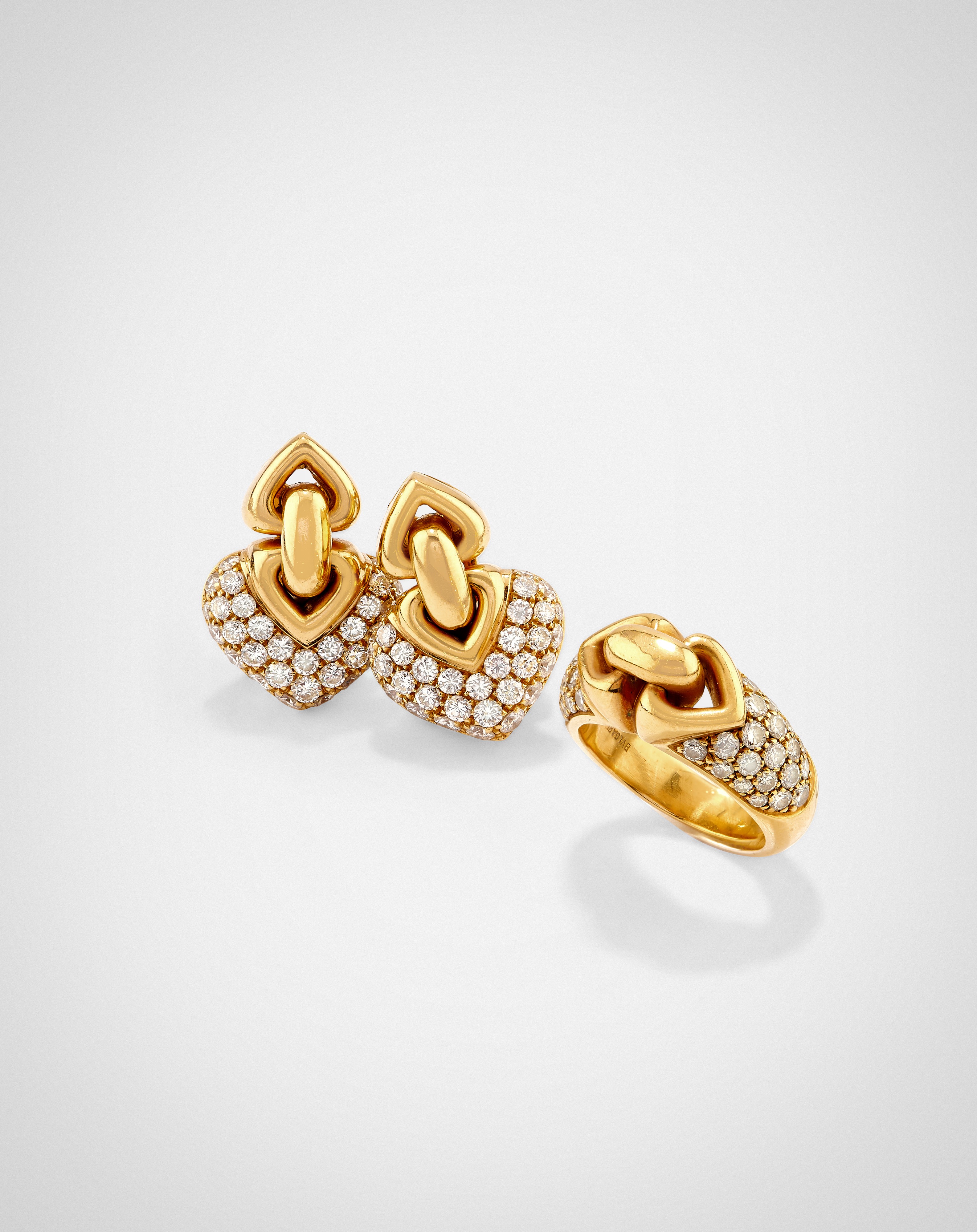 Bulgari - Demi Parure con Diamanti