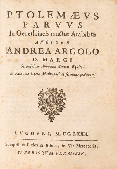 Ptolemaeus parvuus. In Genethliacis junctus Arabicus, Trattato astrologico