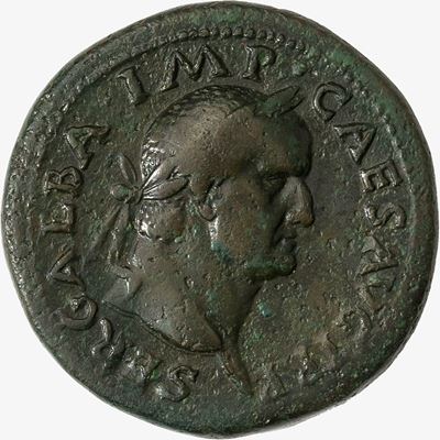 Impero Romano, Sesterzio databile al 68 d.C.