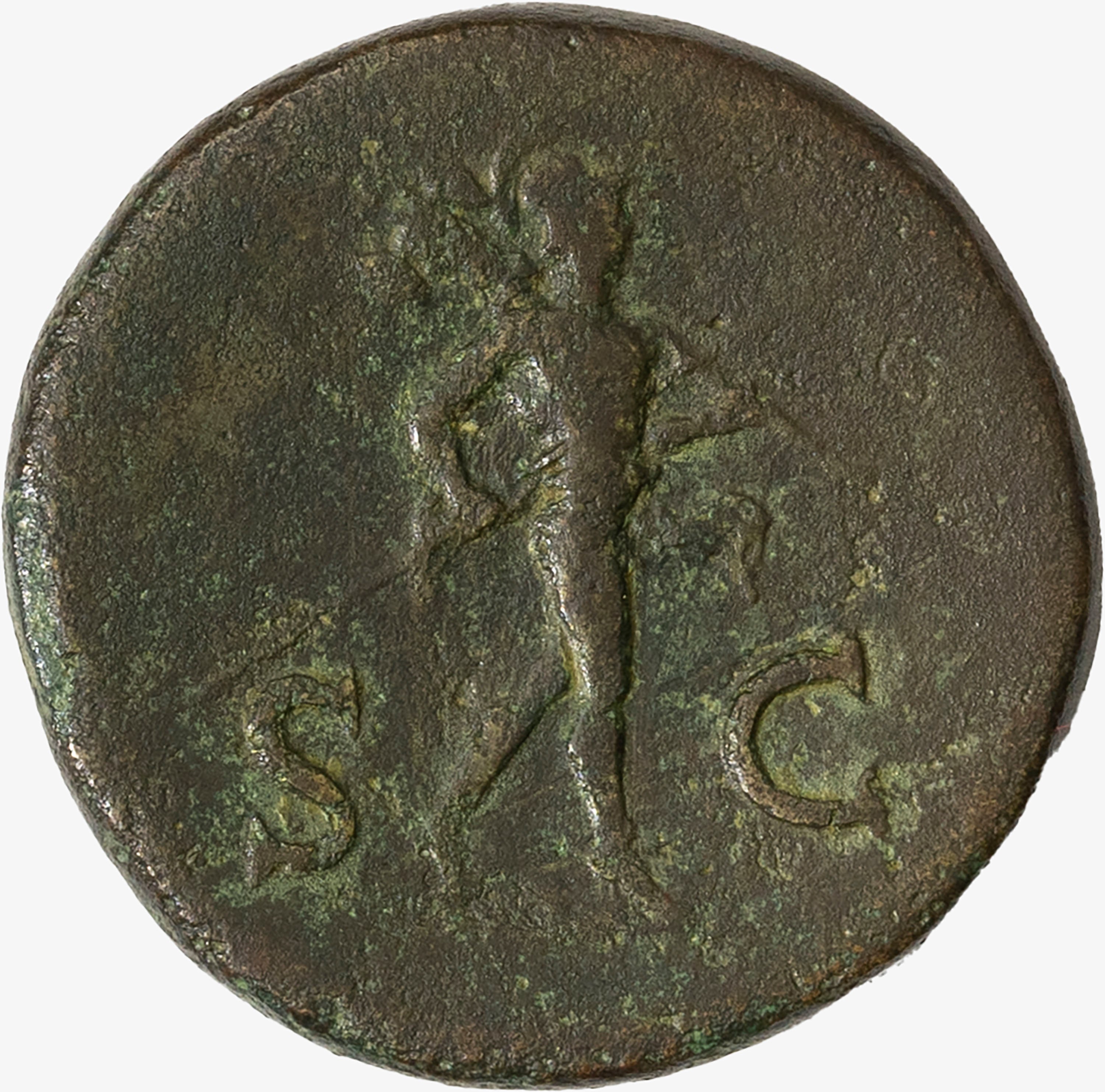 Impero Romano, Vespasiano, 69-79 D.C. - VESPASIANO, Sesterzio databile al 71 d.C.