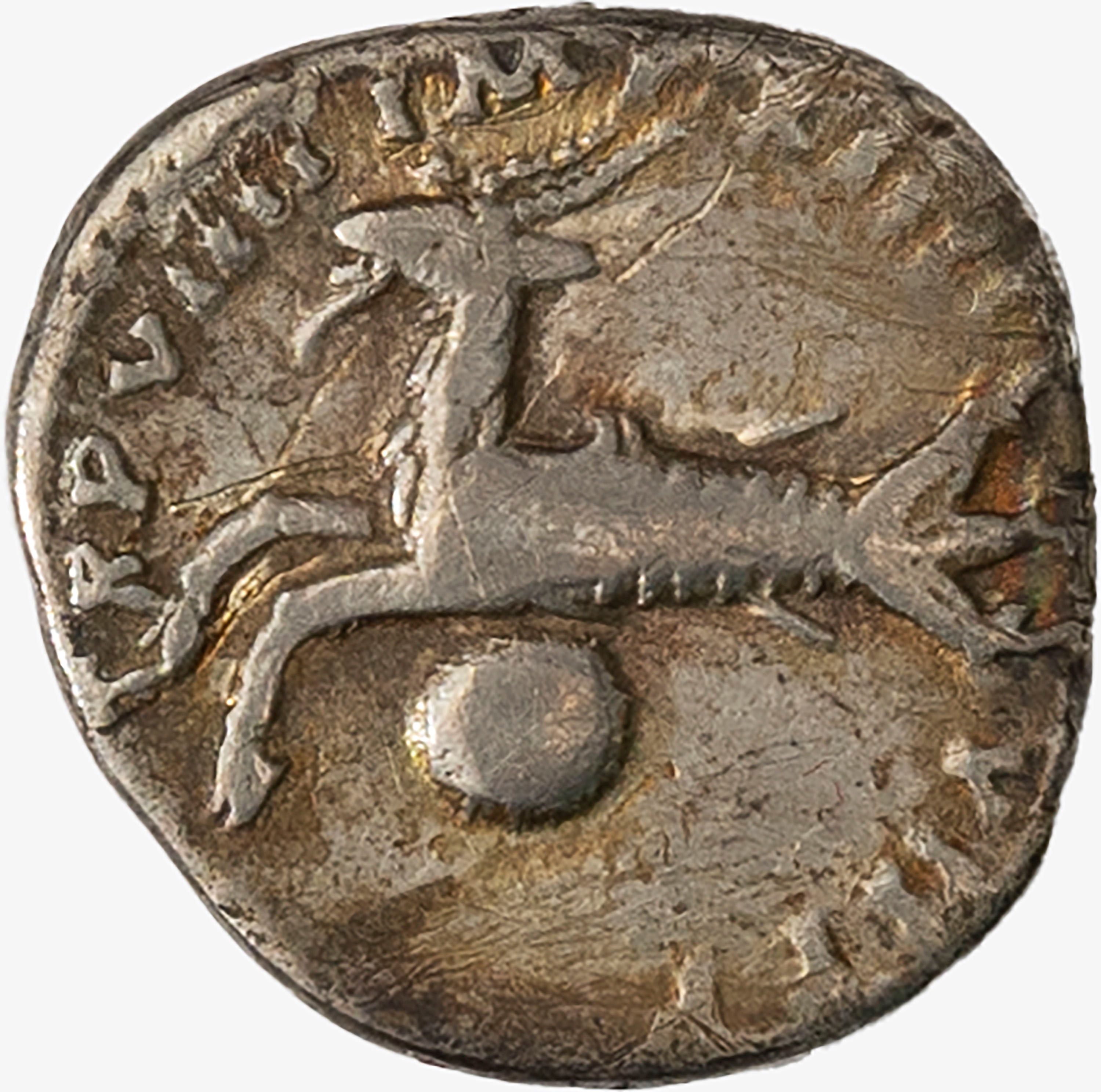 Impero Romano, Tito, 79-81 D.C. - Impero Romano, Denario di TITO, 79 d.C., argento, 17 mm, 3,04 g