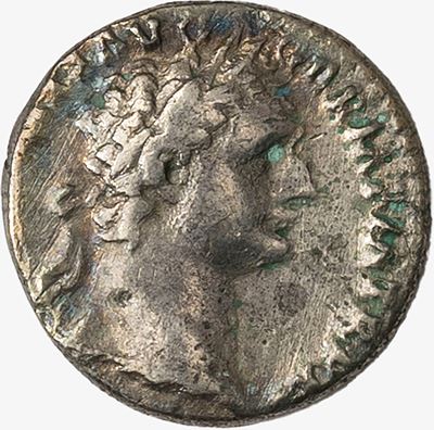 DOMIZIANO, Denario databile al 87 d.C., argento, gr. 3,08, diam. 16,59 mm