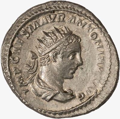 Impero Romano, Antoniniano di ElioGABALO (218-222 d.C.)