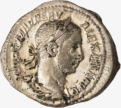 Impero Romano, Denario di Alessandro Severo (222-228 d.C.)