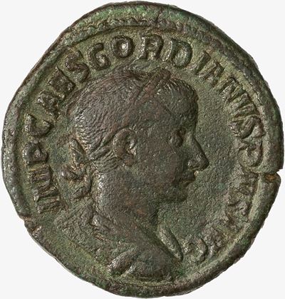GORDIANO III, Sesterzio databile al 240 d.C.
