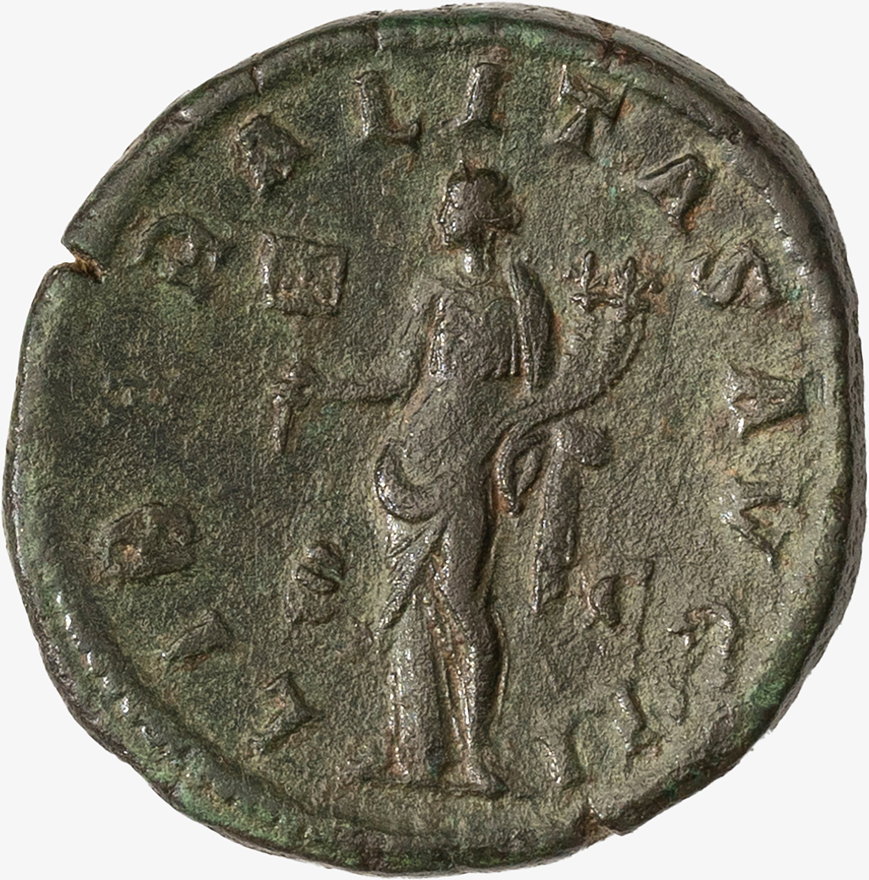 Impero Romano, Gordiano III, 238-244 D.C. - GORDIANO III, Sesterzio databile al 240 d.C.