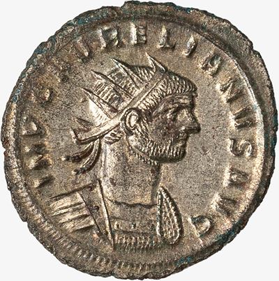 AURELIANO, Antoniniano databile al 270-275 d.C.