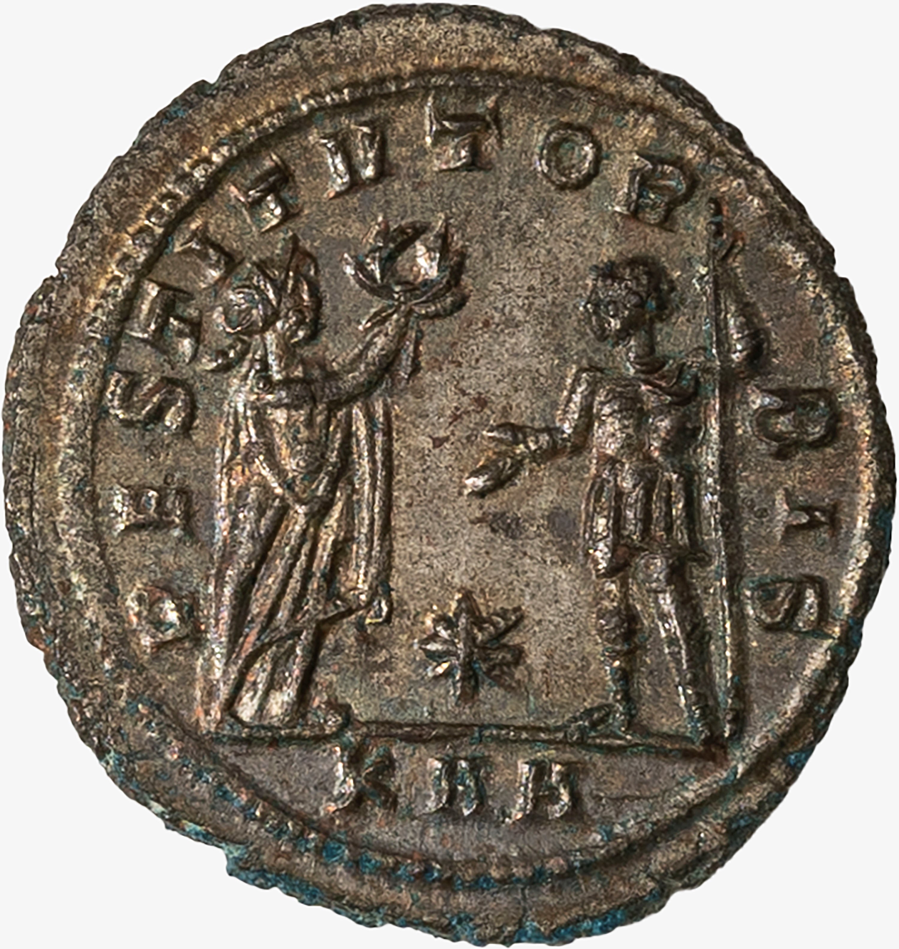 Impero Romano, Aureliano, 270-275 D.C. - AURELIANO, Antoniniano databile al 270-275 d.C.