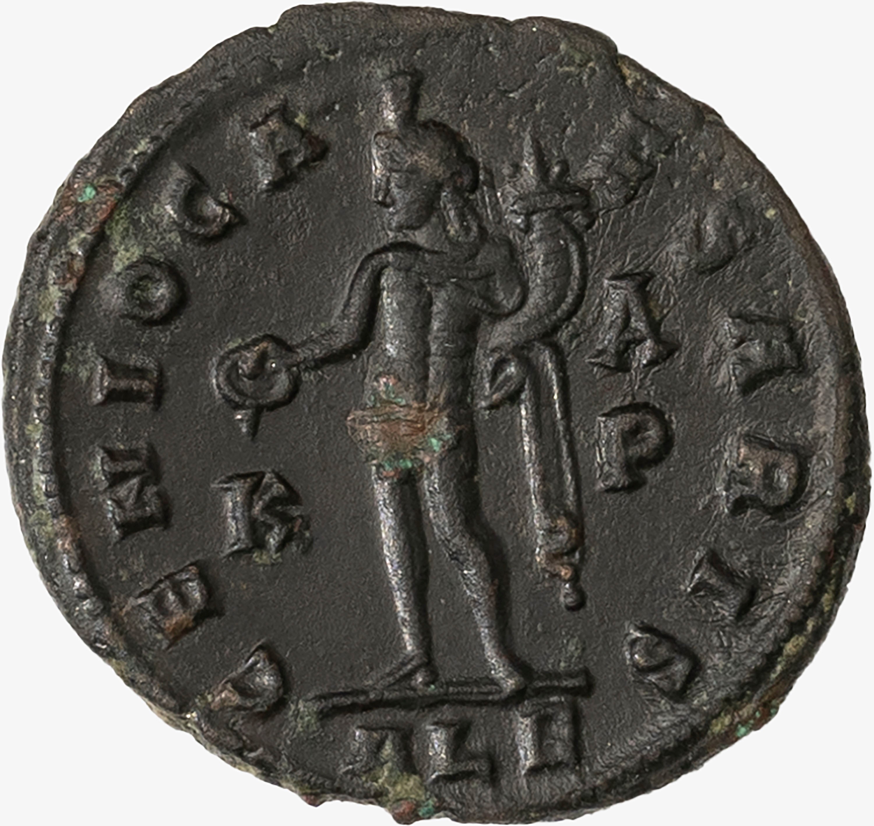 Impero Romano, Costantino, 330-337 D.C. - COSTANTINO, Follis databile al 308-310 d.C.