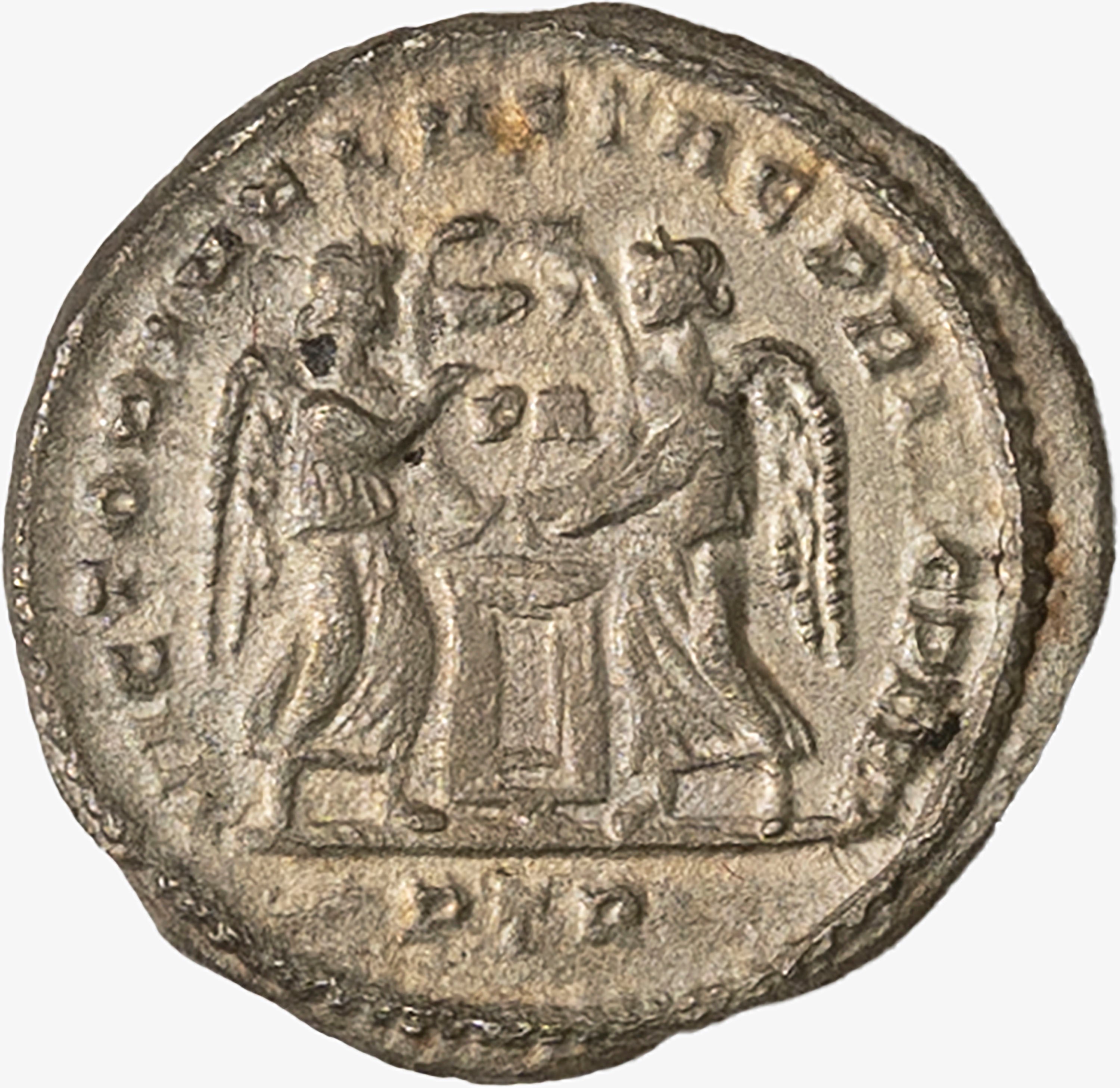 Impero Romano, Costantino, 330-337 D.C. - Impero Romano, Argenteo Ridotto, 318-319 d.C.