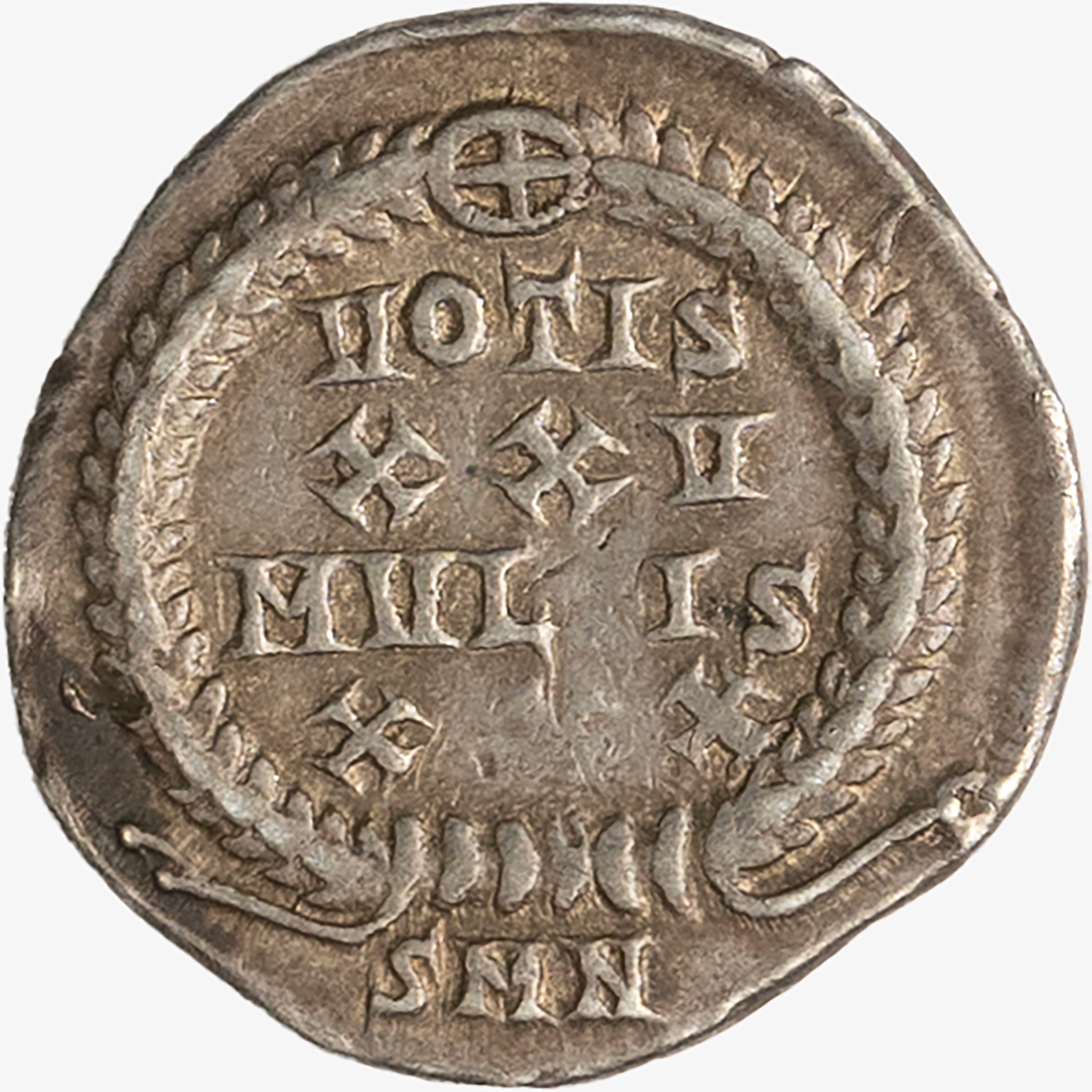 Impero Romano, Costanzo II, 337-361 - Impero Romano, Siliqua di Costanzo II, 340-351 d.C., argent...
