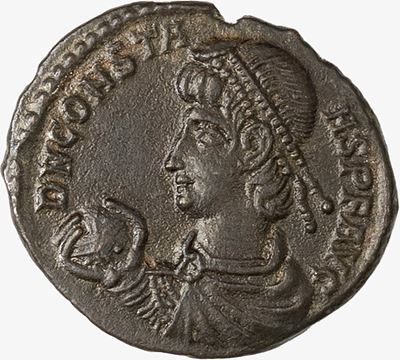 Impero Romano, Maiorina databile al 348-350 d.C.