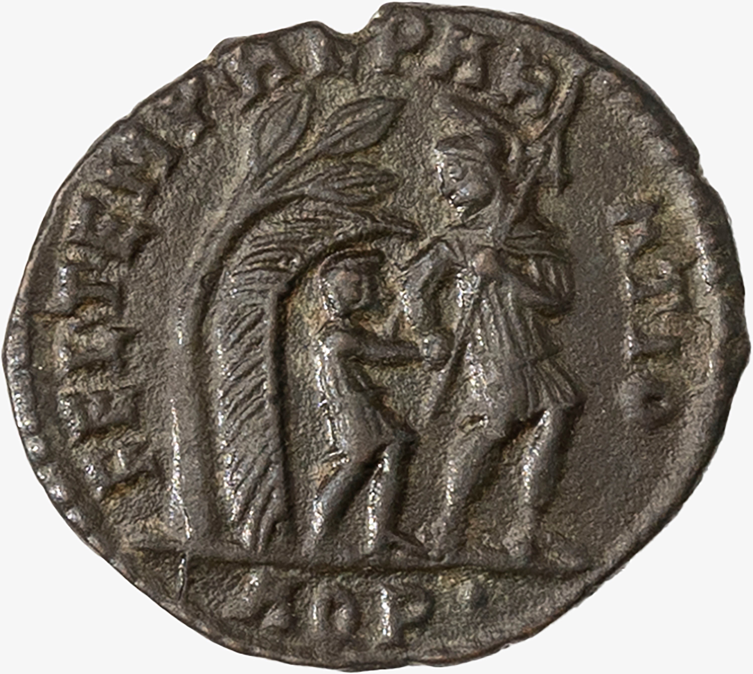 Impero Romano, Costante, 337-350 D.C. - Impero Romano, Maiorina databile al 348-350 d.C.